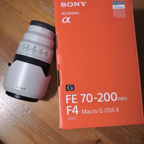 Sony FE 70-200mm F4 Macro G OSS II 99.9% new
