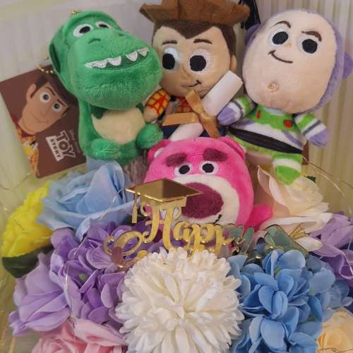 玩具總動員畢業花束