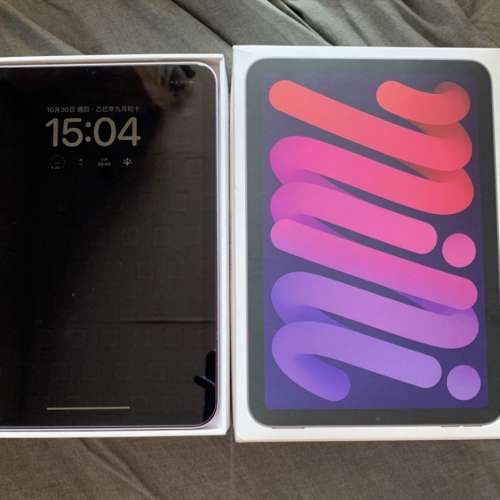 99%新有保養iPad mini 7 128GB wifi 電池健康度100% 電池循環次數5次