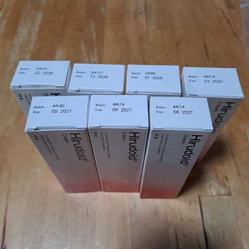 全新Hirudoid喜療妥藥膏 14g 2支$50元 Exp :2026\2-2027\8到期