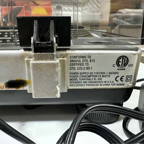 美國gemini 黑膠唱盤