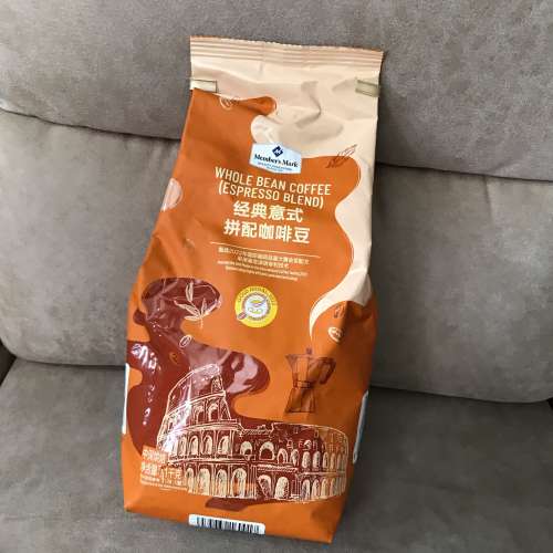 ☕️ MEMBER'S MARK Coffee Beans Espresso Blend 1KG NEW 全新 咖啡豆 最佳享用期...