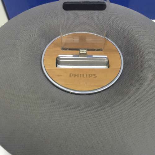 PHILIPS Docking Clock Speaker for iPhone lightning USED 飛利浦底座時鐘喇叭