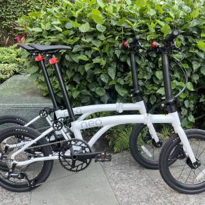 2025  JAVA NEO 9速 碟剎349鋁合金折叠車 （三折叠小布 國布 ）