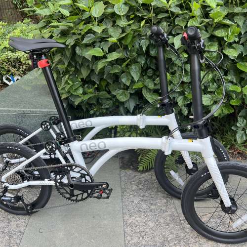 2025  JAVA NEO 9速 碟剎349鋁合金折叠車 （三折叠小布 國布 ）