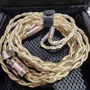 零度(萬神殿)Pantheon最新18.5awg頂級旗艦金銀合金鍍金+銀鍍鈀+銀鍍金系列(限量)