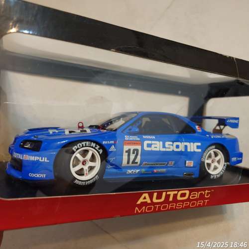 Nissan 1/18 JGTC CALSONIC GTR34