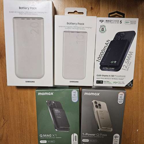 Samsung EGO MOMAX POWER PACK BATTERY 🔋  充電池 流動電源 尿袋