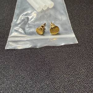 黃銅PVD鍍金雙層耳機孔防塵塞(3.5mm, 4.4mm)