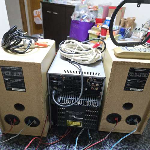 日本名牌 JVC 靚聲 微型音響 (低音突出) mini hi fi 迷你音響 (Enhanced 加強板) 超...