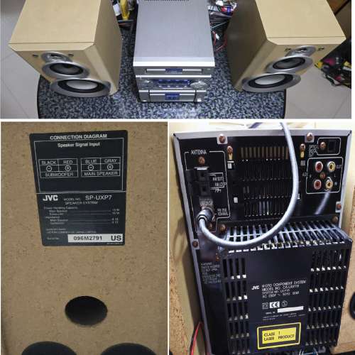 日本名牌 JVC 靚聲 微型音響 (低音突出) mini hi fi 迷你音響 (Enhanced 加強板) 超...