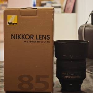 Nikon AF-S 85mm 1.8G