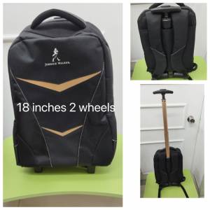 全新Johnnie Walker 拉桿兩輪旅行背包書包背囊New travel luggage backpack trolle...