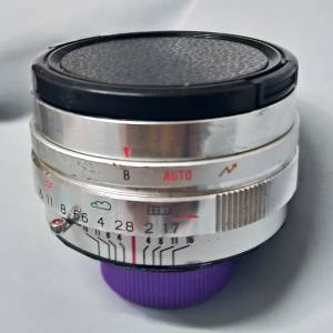 Yashica 45mm  F1.7  Color-Yashinon DX  已改m42 螺絲牙