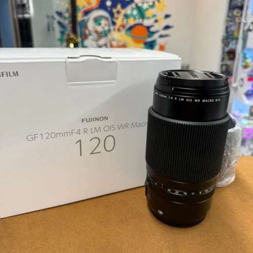 [99新 行貨] FUJIFILM FUJINON LENS GF GFX 120mm F4 Macro -Like New