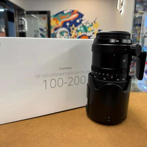 [99新 行貨] FUJIFILM FUJINON LENS GF GFX 100-200 F5.6 R -Like New