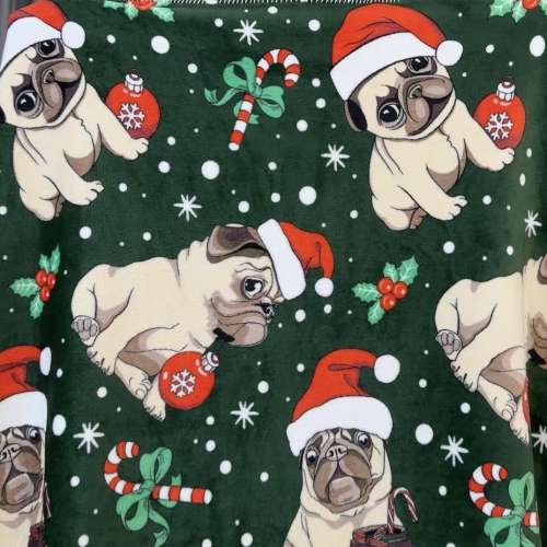睇下文·文盲勿擾·不轉wtsapp/電話‼️ pug blanket 八哥狗被 毯 氈 200×230cm