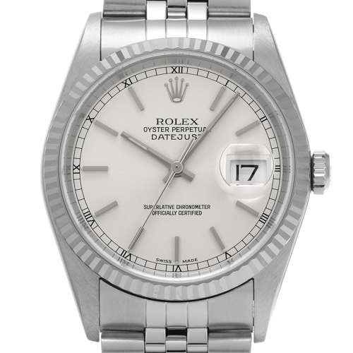 Datejust 16200 White Men's