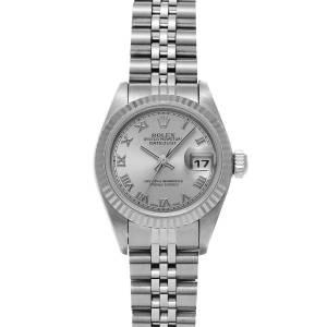 Datejust 116233G Silver ComputerDiamond Men's