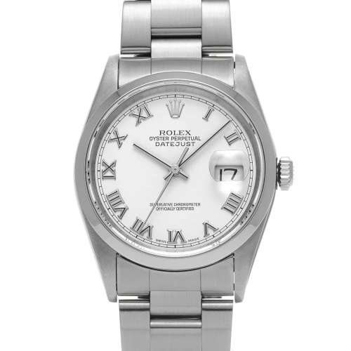 Datejust 16200 White Men's Watch