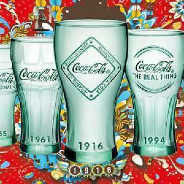 全新 McDonald 2015 THE TIMELESS SHAPE OF HAPPINESS Coca Cola 可口可樂 可樂杯