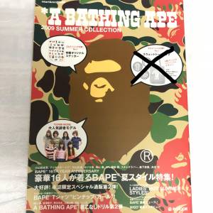 $50 Bape貼紙連雜誌 （不連袋）