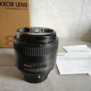 Nikon 85 1.8 G  ftz 可用 行貨 for Z5 Z6 Z7 Z8 Z9