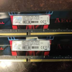 G Skil Desktop Ram 16GBx2 共 32GB DDR4 3200