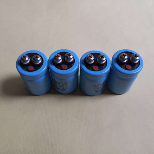 美國 CORNELL DUBILIER 3800UF 75V 螺絲頭電容二對
