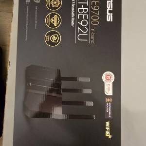 Asus Wifi7 router BE9700 RT-BE92U 3 頻無線路由器
