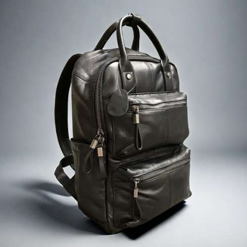 New真皮韓版牛皮書包背囊 leather Korean style cowhide schoolbag backpack