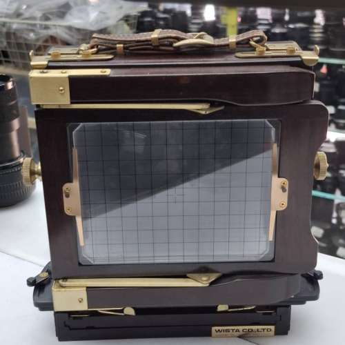 WISTA FIELD ROSE WOOD 4X5  SINAR SINARON S 150MM F5.6 MC 超光磨砂對焦 風琴全新