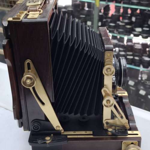 WISTA FIELD ROSE WOOD 4X5  SINAR SINARON S 150MM F5.6 MC 超光磨砂對焦 風琴全新