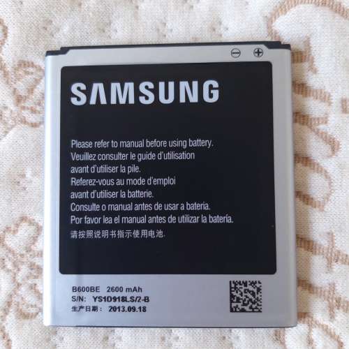 二手三星SAMSUNG手機電池 B600BE 2600mAh