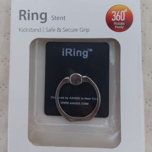 全新黑色手機指環扣 通用懶人指環 指扣 粘貼式平板支架 手機支架 手機扣子 手機殼指...