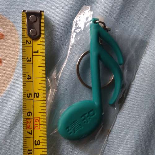 全新音符鎖匙扣 鑰匙 鑰匙扣 鎖匙鏈 裝飾扣 掛件扣