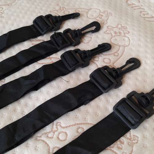 全新扣帶 扣繩 雙頭扣繩 雙頭扣帶 繩扣 掛繩 (可調較長度)