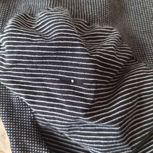 全新黑色間條中腰內褲 內褲 透氣內褲 提臀三角褲 生理內褲 生理褲 底褲