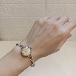 💰議價請移玉步💰No Bargain   😍 Vintage  Swiss Made 「ETERNA」彈力手錶鏈古董...