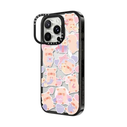 新款未用過✨Casetify Lulu The Piggy Sticker Case 強悍防摔支架手機殼 MagSafe 兼容