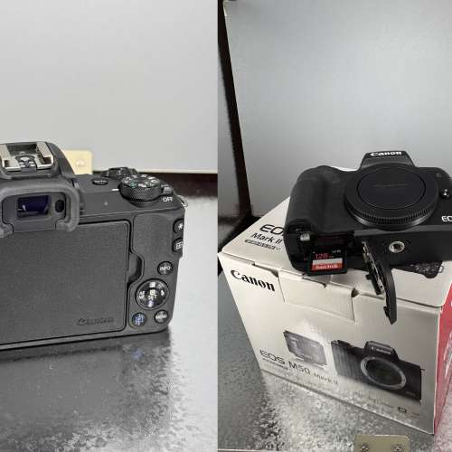 EOS M50 Mark II (黑) 連 EF-M 15-45mm 鏡頭 + Canon Speedlite 90EX