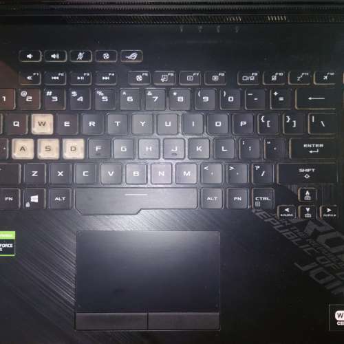 95% new ASUS ROG G15 i5-10300H GTX1650Ti 970Evo Plus 500GB 有盒有單 非賣品mou...