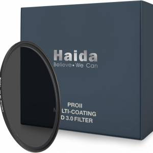 HAIDA Slim Pro II MC ND1000 / 10-Stop Neutral Density Filter 減光濾鏡 - 49mm