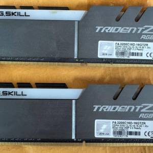 G.Skill Trident Z RGB DDR4 16GB Kit (2x8GB) (F4-3200C16D-16GTZR)
