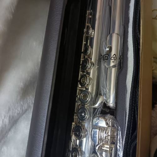 全新長笛Miyazawa203 系列PB203RH 鍍銀長笛,925純銀笛頭 ，有三年保養