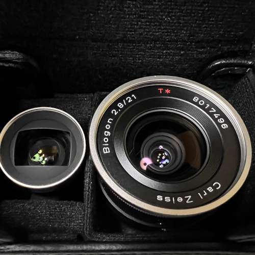 Carl Zeiss Contax G 21mm for G1 G2 including finder