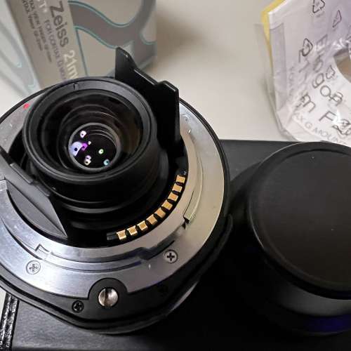 Carl Zeiss Contax G 21mm for G1 G2 including finder