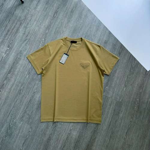 全新PRADA立體Logo tee