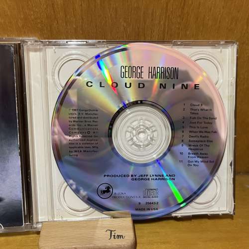 GEORGE HARRISON CLOUD NINE 美版 no ifpi