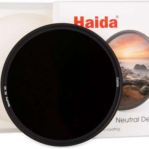 HAIDA NanoPro MC ND 0.9 / ND8 Filter 3-Stop 減光濾鏡 - 72mm